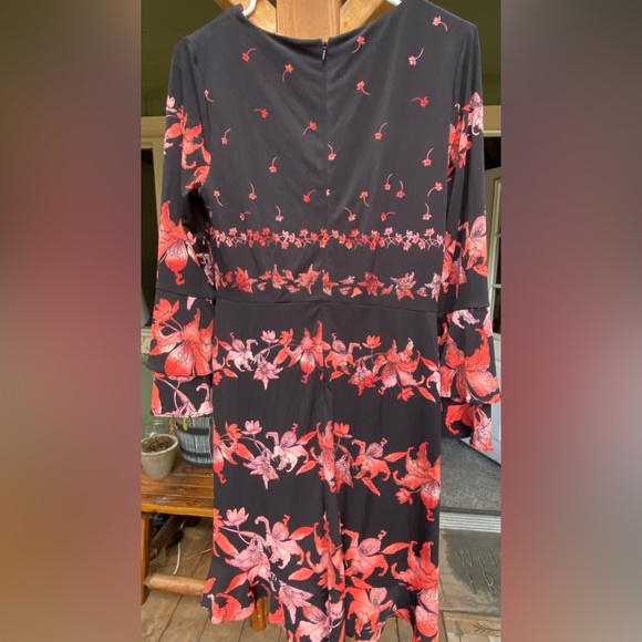 ALFANI semi-formal/professional long sleeve dress - Picture 2 of 5